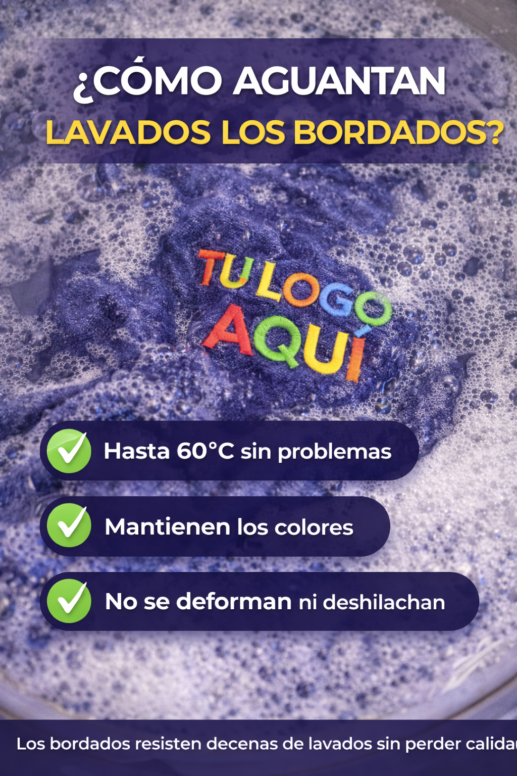 ¿Qué prendas se pueden bordar?